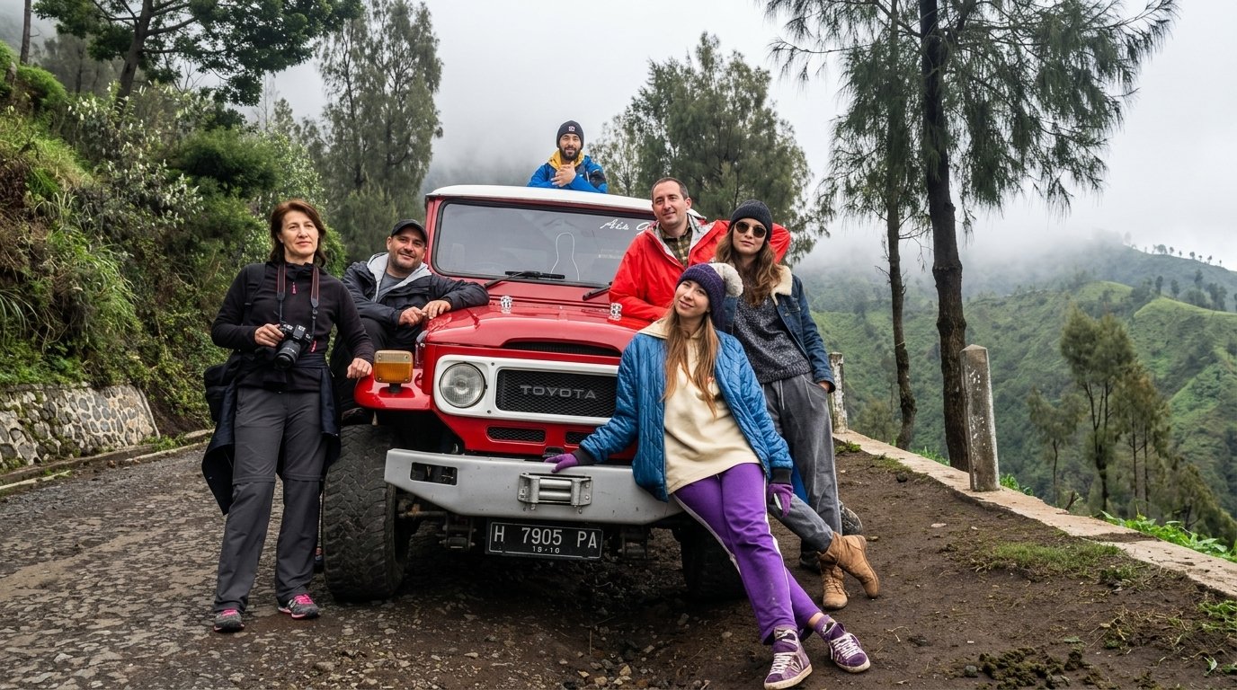 Mount Bromo Shared Sunrise Tour (Open Trip from Malang)