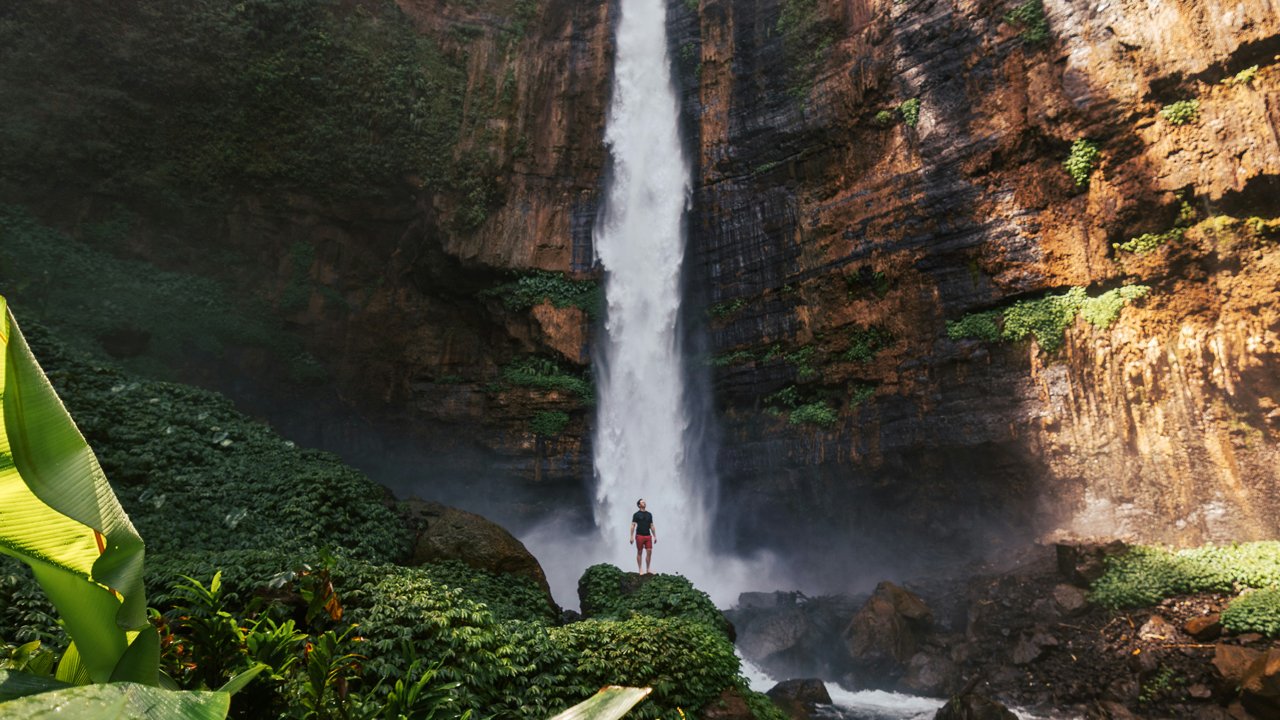 Dive Into the Beauty of East Java: Tumpak Sewu, Goa Tetes, and Kapas Biru Waterfall Tour